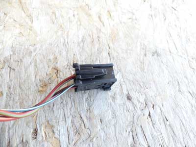 Mercedes Black 4 Pole 3 Wire Connector Plug 2 22054539283